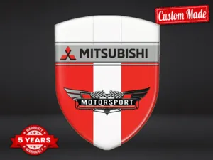Mitsubishi Windschutzaufkleber Limitiert Edition Robust Auto